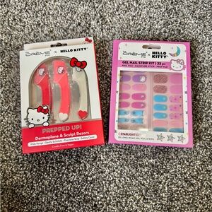 The Crème Shop x Hello Kitty Prepped Up! Dermaplane Razors & Gel Nail Strips